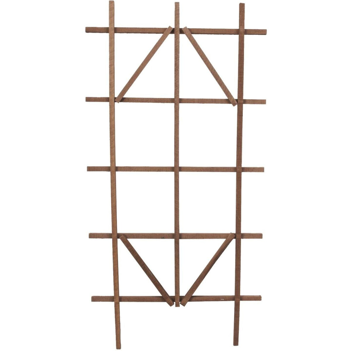 Panacea 48 In. Brown Wood Ladder Trellis - Endicott, NY - Owego, NY ...