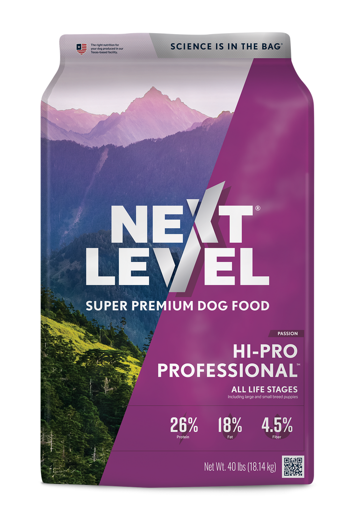 Next Level Super Premium Dog Food Hi-Pro Professional - Endicott
