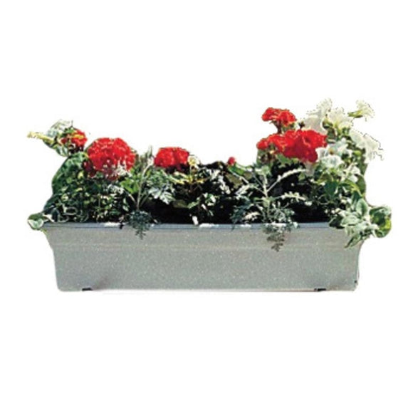 COUNTRYSIDE FLOWERBOX (24 INCH, WHITE)