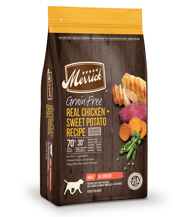 Merrick sensitive hotsell stomach dog food