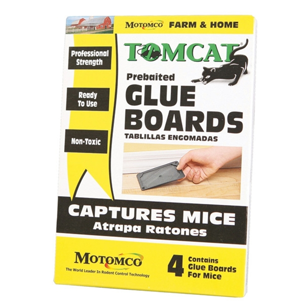 TOMCAT Mouse Size Glue Traps (4-Pack)