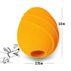 Nylabone Creative Play Eggi Dog Treat Toy (Small, Orange)