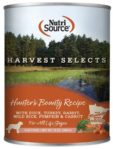 NutriSource® Harvest Selects Hunter’s Bounty Recipe Dog Food