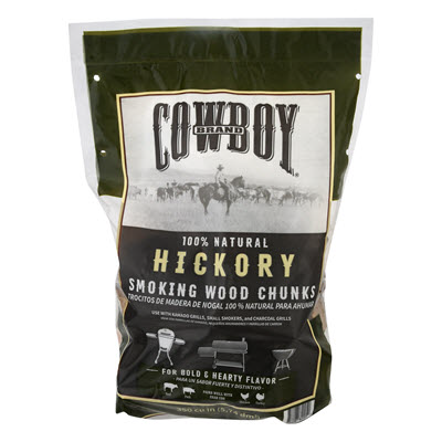 Cowboy® Hickory Wood Chunks  7.35 Lt (7.35 Lt)