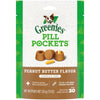 Greenies Peanut Butter Flavored Capsule Pill Pockets Dog Treats (60 count)