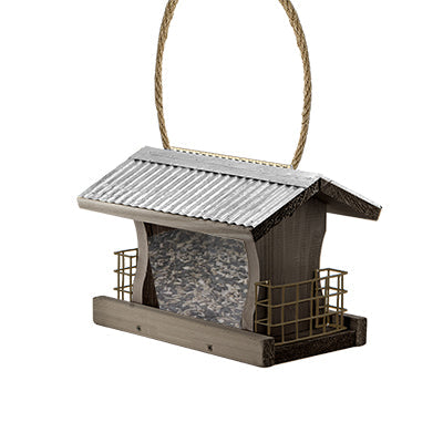 Woodlink Rustic Farmhouse Ranch Feeder with Suet Cages