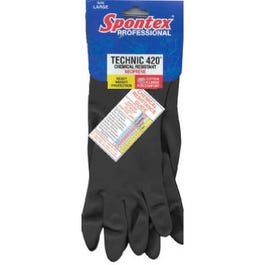 Technic 450 Flock-Lined Neoprene Gloves, Large