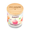 Pet House Happy Birthday Candle