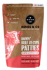 Bones & Co. Barkin' Beef Recipe Raw Frozen Patties Dog Food (6 Lb)