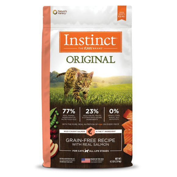 Nature's Variety Instinct Original Salmon Recipe Dry Cat Food