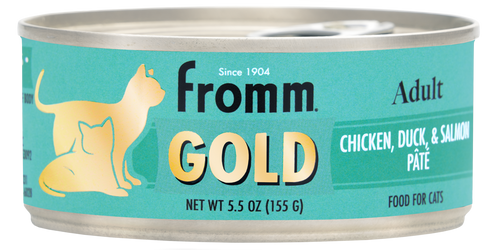 Fromm Gold Adult Chicken, Duck, & Salmon Pâté Cat Food