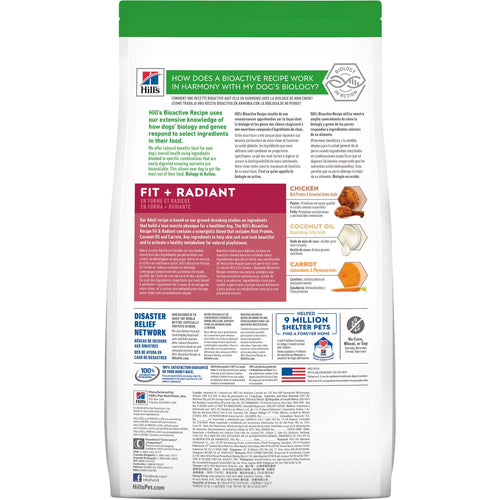 Hill's® Bioactive Recipe Adult Fit + Radiant dog food