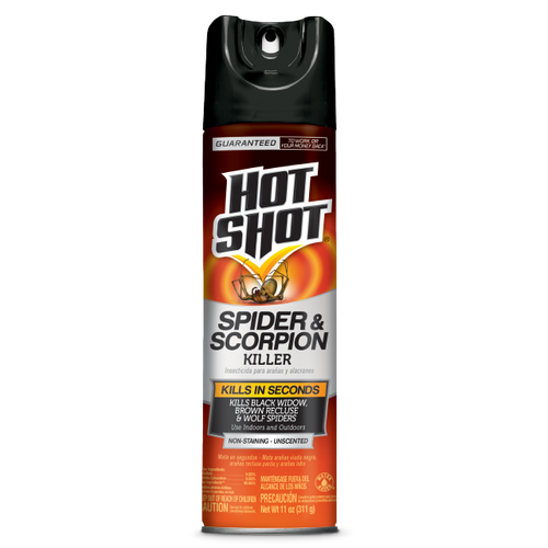 HOT-SHOT SPIDER & SCORPION KILLER (AEROSOL)