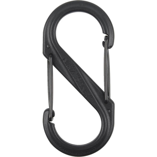 Nite Ize S-Biner Size 4 25 Lb. Capacity Black S-Clip Key Ring