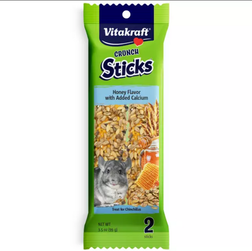 Vitakraft Crunch Sticks Honey Flavor with Added Calcium Treats