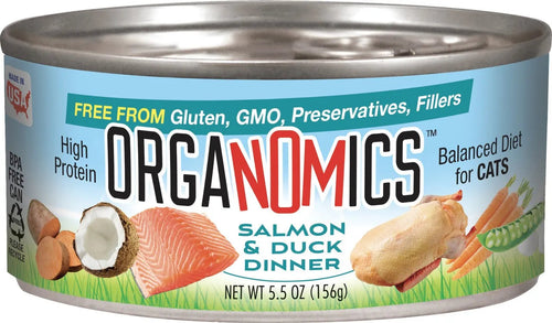 Organomics Salmon & Duck Dinner For Cats