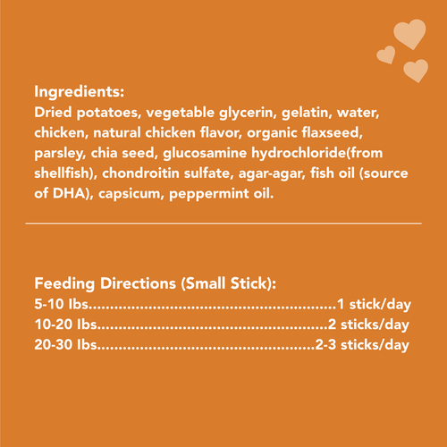 Get Naked® Joint Health Dog Dental Chew Sticks