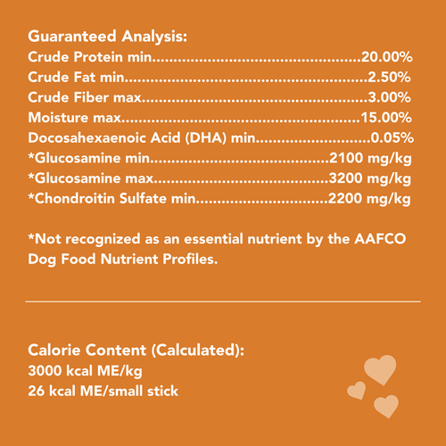 Get Naked® Joint Health Dog Dental Chew Sticks