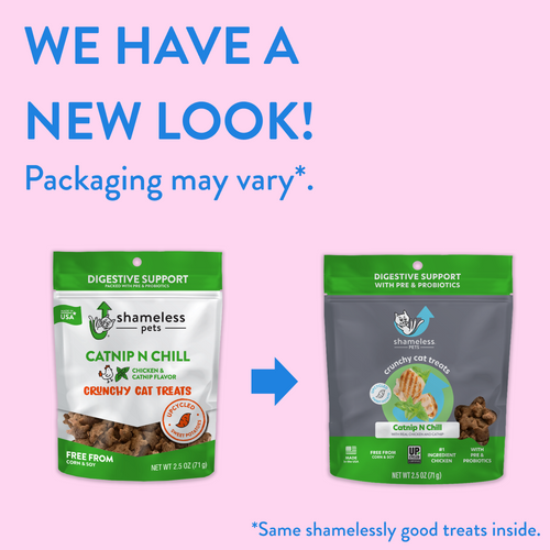 Shameless Pets Catnip N Chill Crunchy Cat Treats