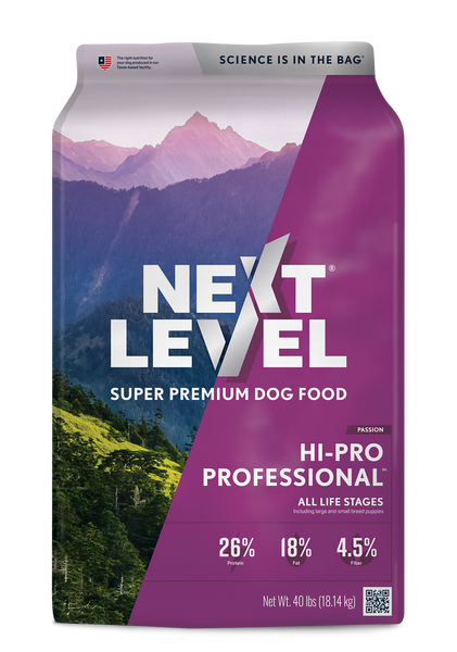 Next Level Super Premium Dog Food Hi-Pro Professional - Endicott