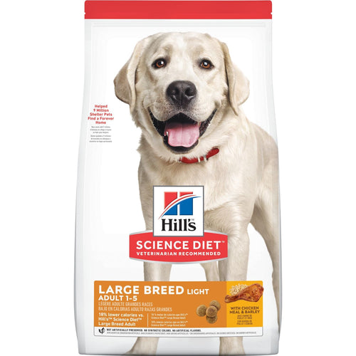 Hill's Science Diet Adult Large Breed Light Chicken Meal & Barley Dog Food