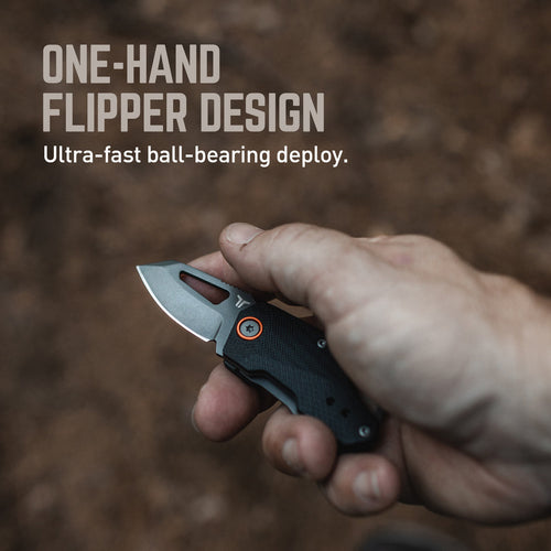 True Berm Keychain Flipper Knife