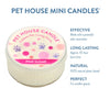 Pet House Pink Sugar Mini Candle
