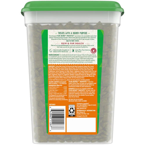 Greenies Feline Chicken Flavored Skin & Fur Smartbites