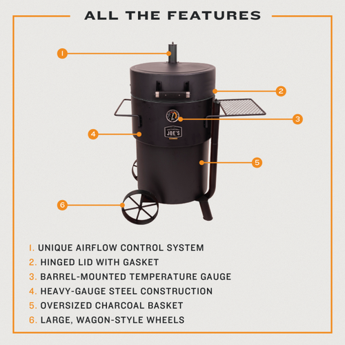 Oklahoma Joe's Bronco Pro Drum Smoker