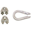 Rope & Clip Thimble, 3/16-In.