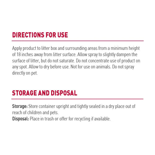 Nature's Miracle Litter Box Odor Destroyer Spray