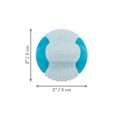 KONG Duets Dental Ball Dog Toy