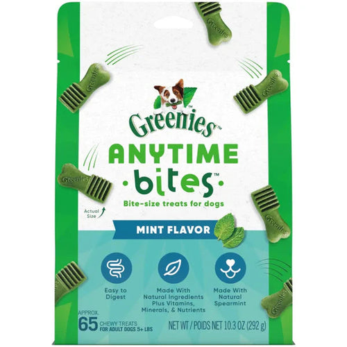 GREENIES Mint Flavored Anytime Bites Dog Treats