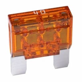 ATC Fast-Acting Blade Fuse, Clear, 40-Amp, 5-Pk.