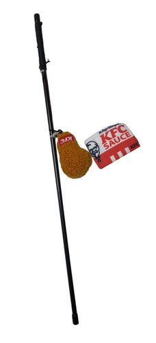 Ethical Pet Spot Kentucky Fried Chicken Sauce Pack & Drumstick Wand With Catnip Cat Toy