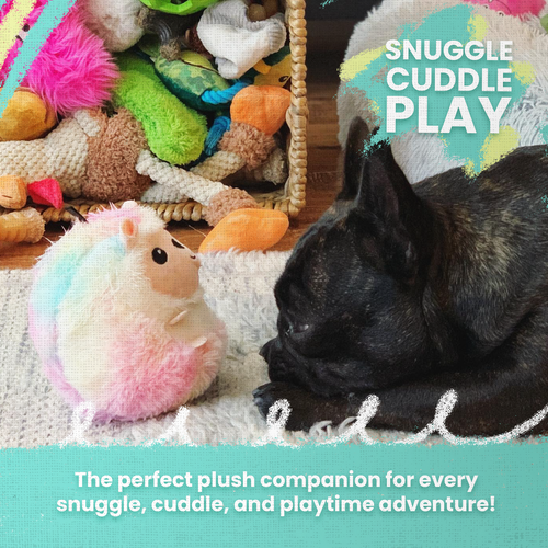 Snugarooz Pancake & Syrup Plush Duo Dog Toy