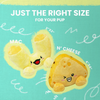 Snugarooz Snugarooz Mac & Cheese Plush Dog Toy