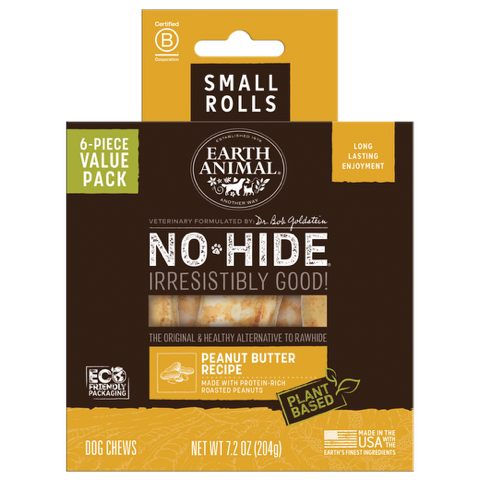 Earth Animal No-Hide® Peanut Butter Rolls