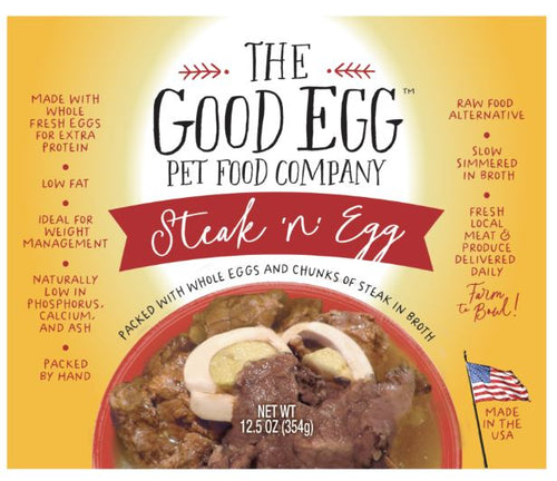 Evangers The Good Egg Dog Food Steak n Egg Recipe