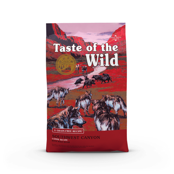 Taste Of The Wild Southwest Canyon Canine Recipe with Wild Boar