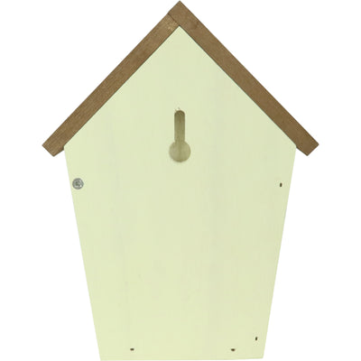 Nature's Way Deco Bird House Spring Ivy White