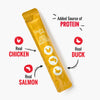 Good 'n' Tasty Triple Flavor Puree Mix-Ins Dog Food Topper Treats: Chicken, Salmon & Duck