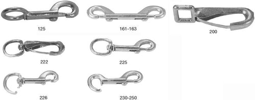 Campbell 1 Rigid, Strap Eye Spring Snap, #200