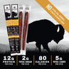 Icon Meats Bison and Pork Sticks Original