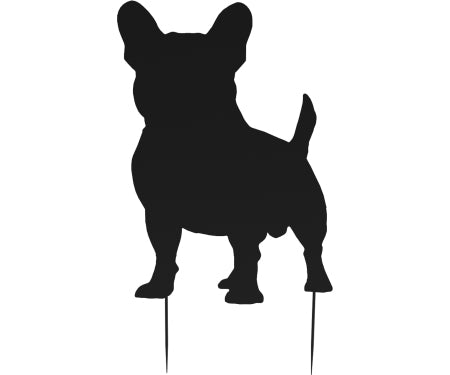 Panacea French Bulldog Shadow Yard Stake