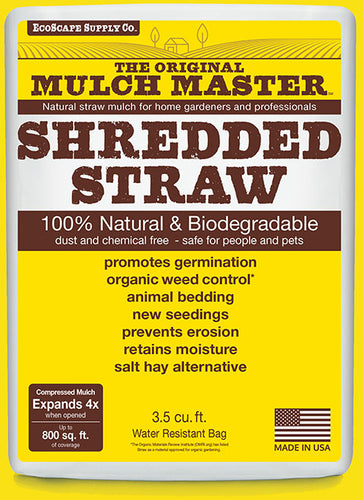 The Original Mulch Master Shredded Straw