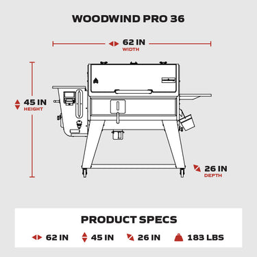 Camp Chef Woodwind Pro 36
