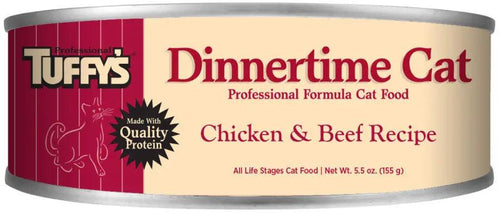 Tuffy's Dinnertime Chicken & Beef Recipe Wet Cat Food