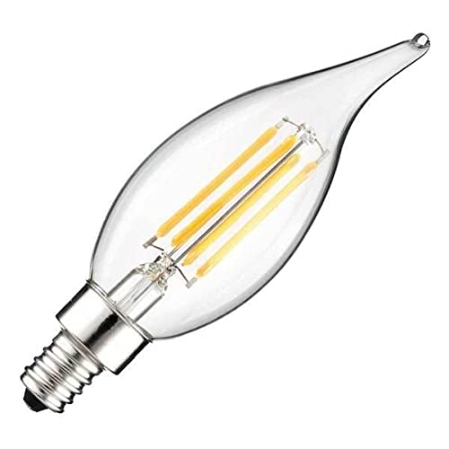 Sylvania 40773 TruWave B10 E11 LED Bulb Soft White 60 Watt Equivalence