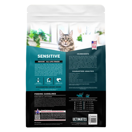 Ultimates Sensitive Skin & Stomach Salmon Protein Cat Food